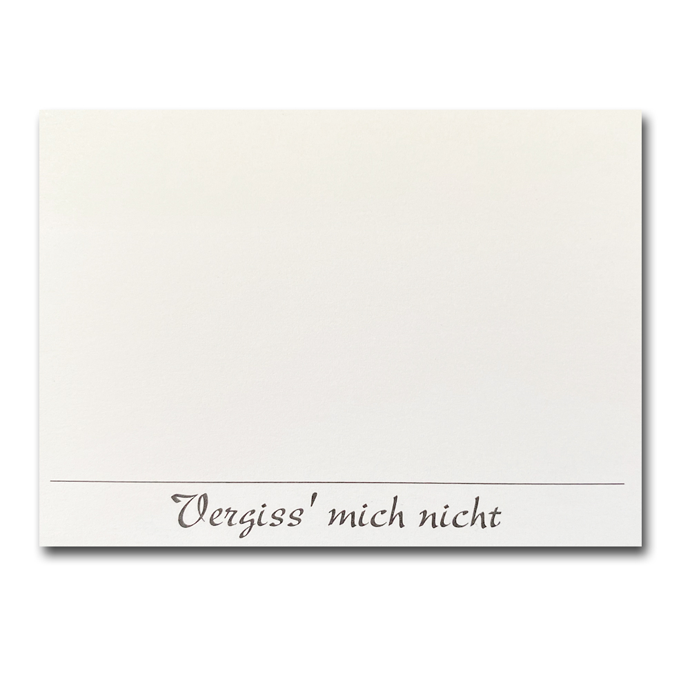 Haftnotizblock 4er-Set >Vergiss' mich nicht