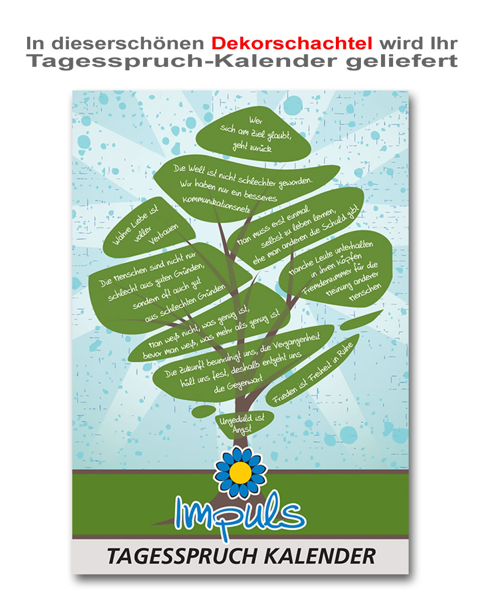 IMPULS-Tagesspruch Kalender 2025 *