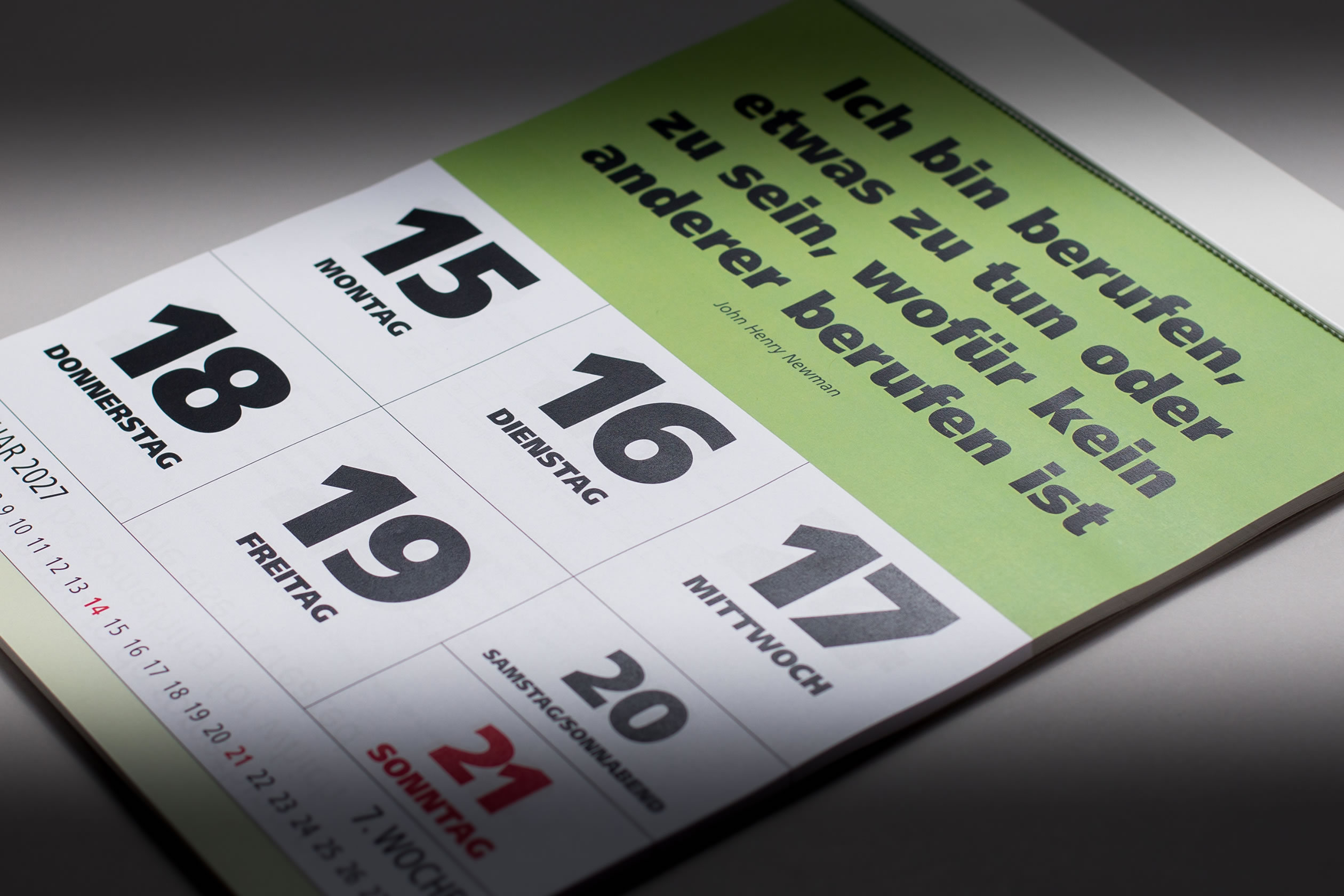 IMPULS-Wochenspruch Kalender 2027 *