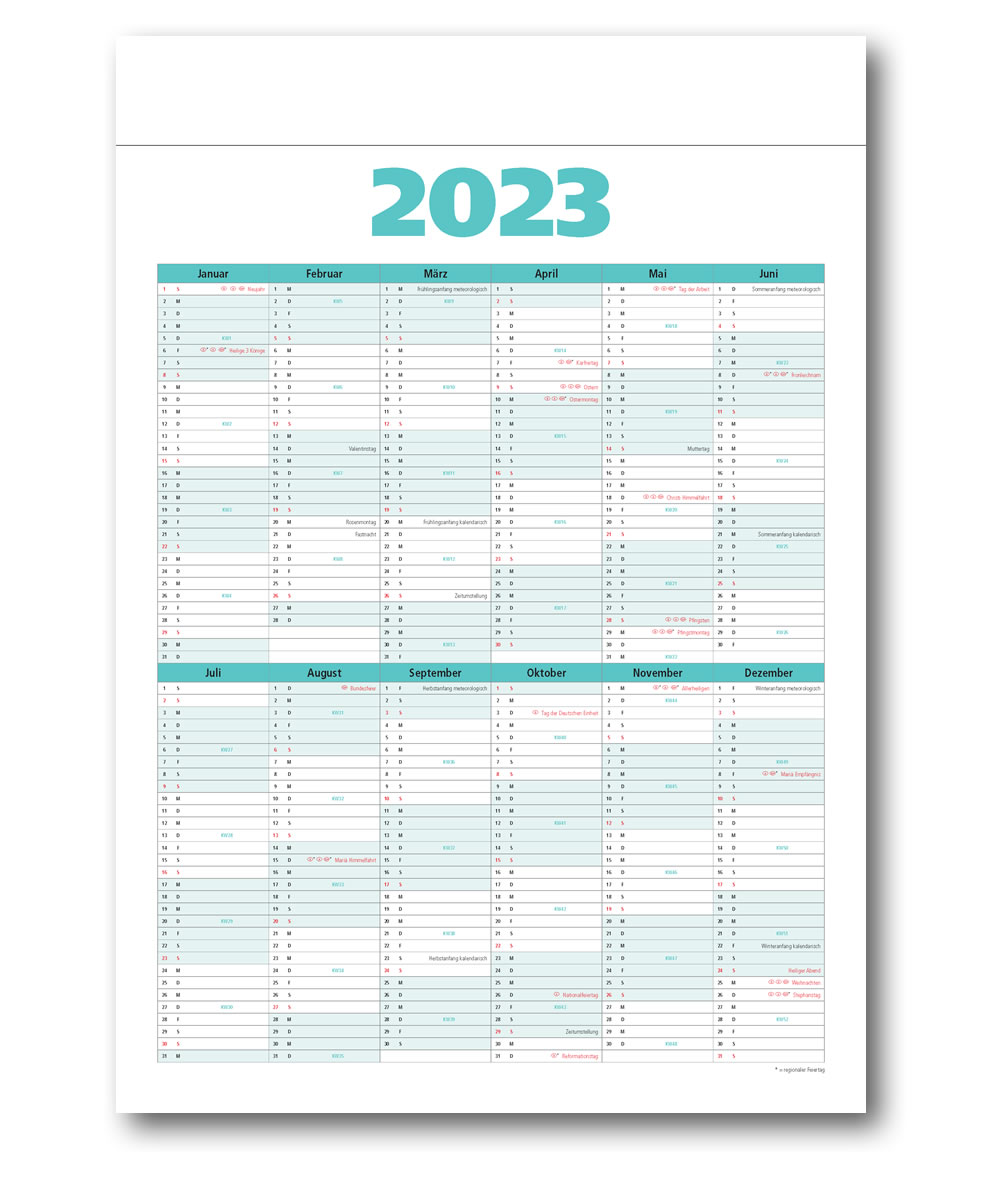 IMPULS-4-Monatsspruch-Kalender 2023* - ABVERKAUF