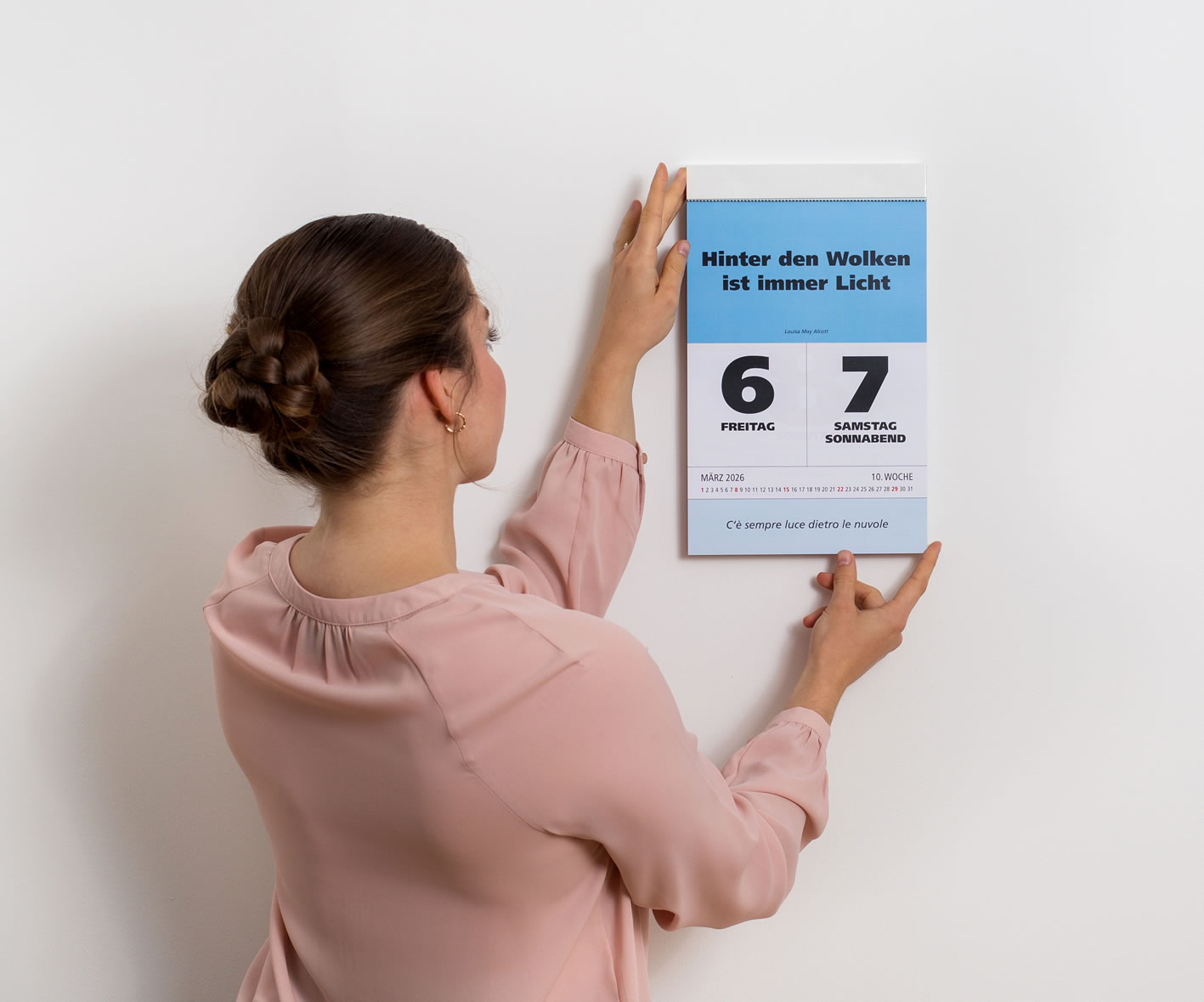 IMPULS-Zwei-(2)Tagesspruch Kalender Saison 2026 - DOPPIO *
