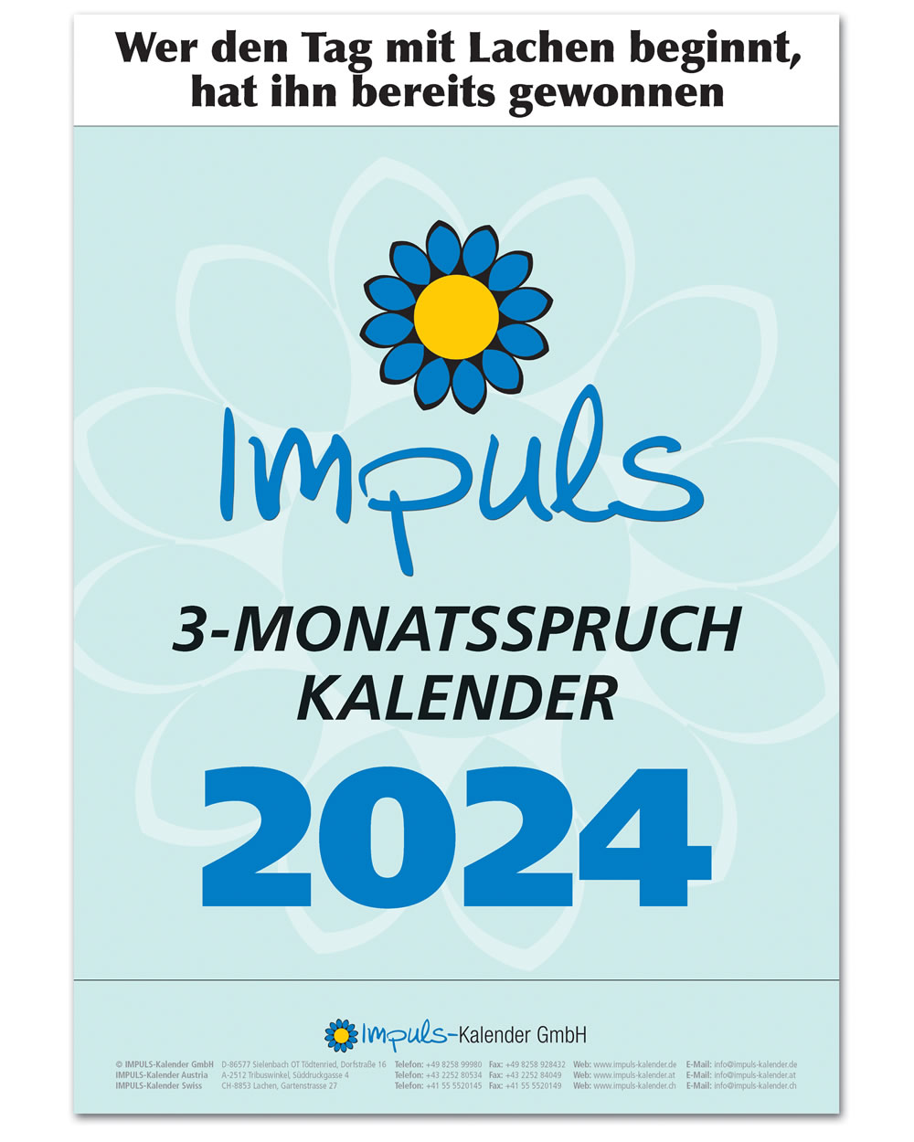 IMPULS-3-Monatsspruch Kalender 2024 *