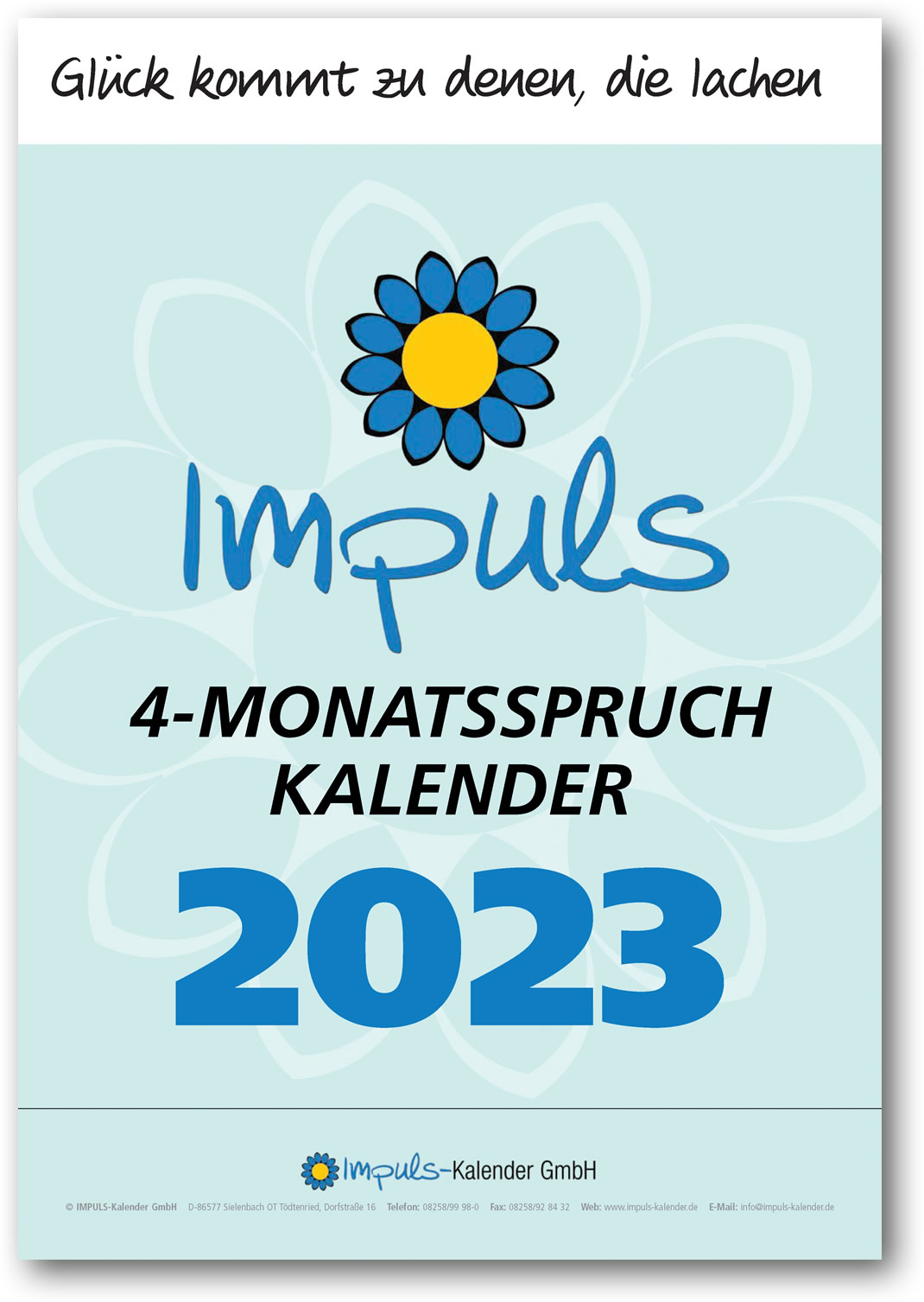IMPULS-4-Monatsspruch-Kalender 2023* - ABVERKAUF