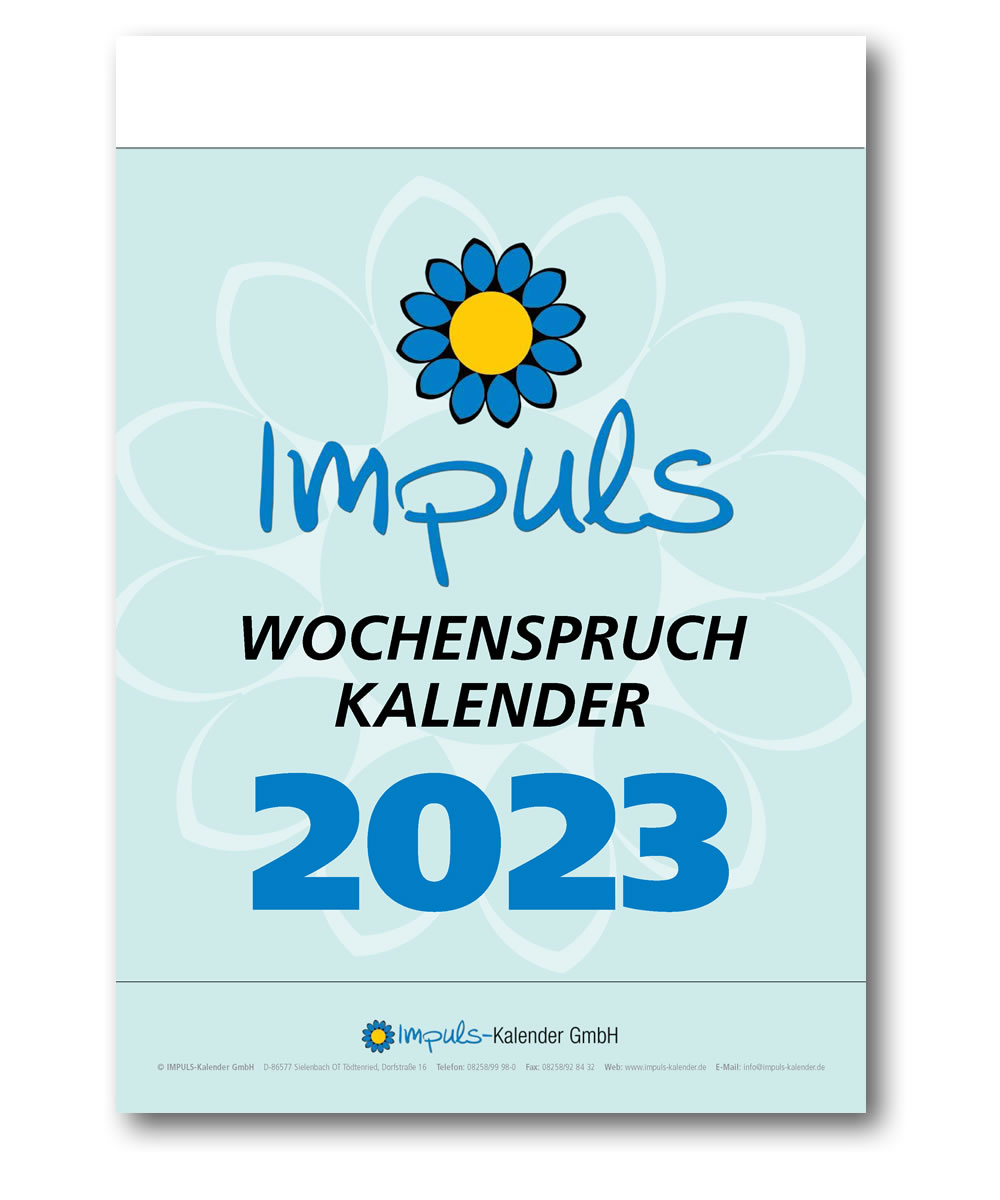 IMPULS-Wochenspruch Kalender 2023* - ABVERKAUF